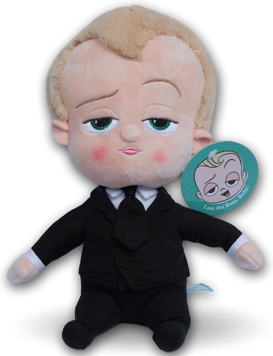 The Boss Baby Pluche Knuffel 32 cm | The Boss Baby Plush Toy | The Boss Baby Peluche Pluche Knuffel | Knuffel speelgoed voor kinderen | The Boss Baby Movie / Film